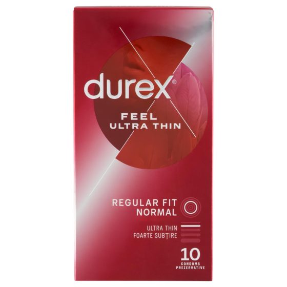 Durex Feel Ultra Thin - ultra élethű óvszer (10db)