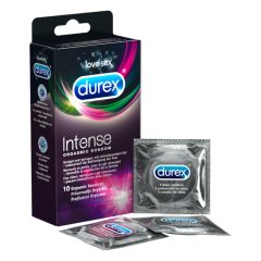 Durex Intense - bordázott és pontozott óvszer (10db) -