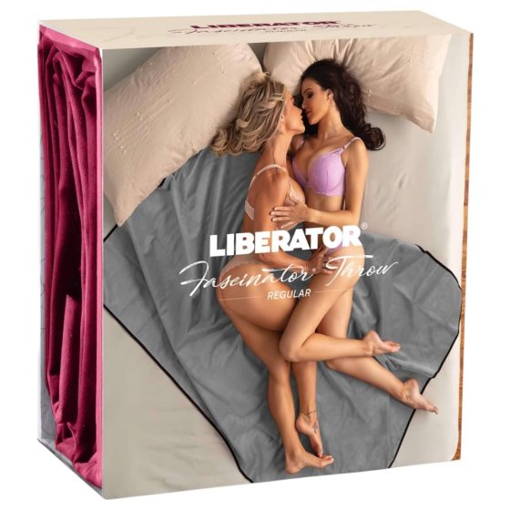 Liberator Fascinator Throw - mikroszálas szextakaró (piros)