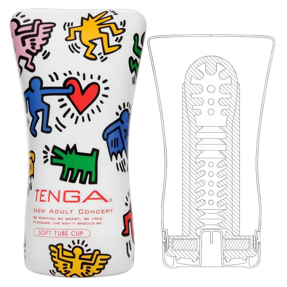 TENGA Keith Haring - Soft Tube