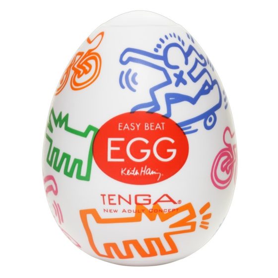 / TENGA Egg Keith Haring Street - maszturbációs tojás (1db)