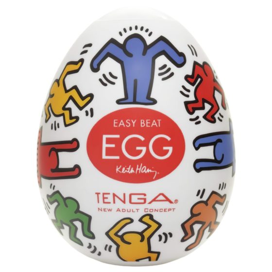 TENGA Egg Keith Haring Dance - maszturbációs tojás (1db)