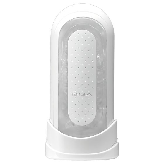 TENGA Flip Zero - szuper-maszturbátor (fehér)