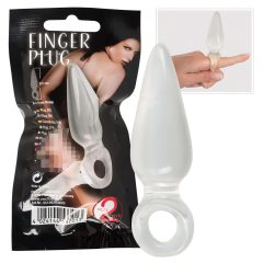 You2Toys - Finger Plug - análujj plug (áttetsző)