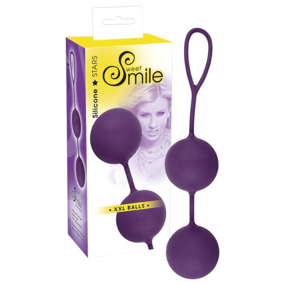 SMILE XXL Balls - óriás gésagolyók (lila)