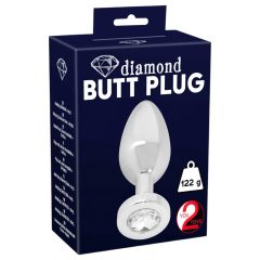 You2Toys - Sextreme - acél anál plug (2,4cm)