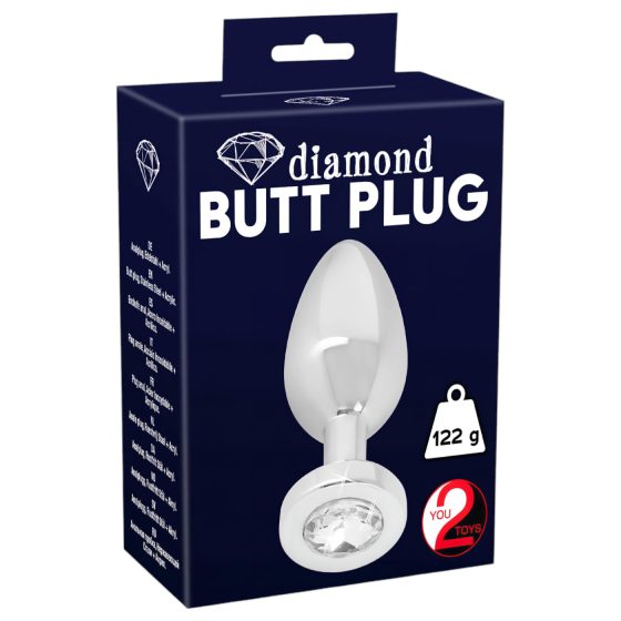 / You2Toys - Sextreme - acél anál plug (2,4cm)