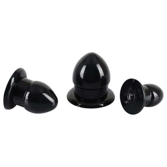 You2Toys - Stretching Plug Kit - anál plug szett - 3db (fekete)