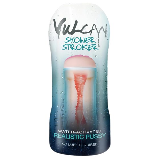 / Vulcan Shower Stroker - élethű vagina (natúr)