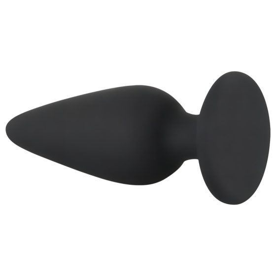 Black Velvet Heavy - 40g-os anál plug (fekete)