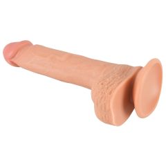 realistixxx - tapadótalpas élethű dildó (22cm) - natúr