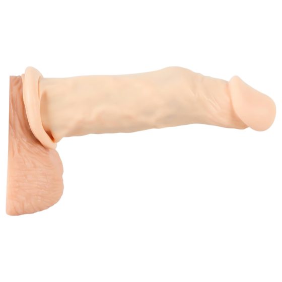 You2Toys - Silicone - hosszabbító péniszköpeny (natúr) - 19cm