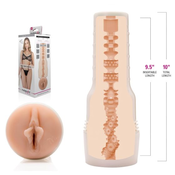 Fleshlight Mia Malkova LVL Up - élethű vagina (natúr)