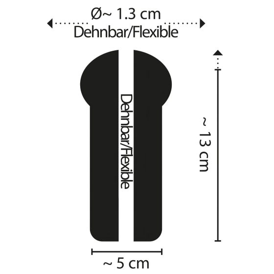 STROKER Speed - műpopsi maszturbátor (áttetsző)