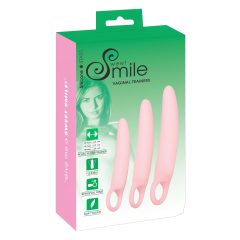   SMILE - Vaginal Trainers - dildó szett - rózsaszín (3 részes)