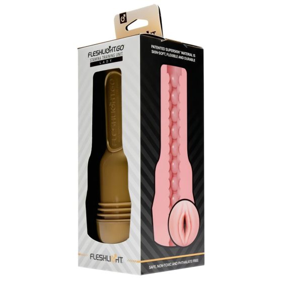 Fleshlight GO Stamina Training Unit Lady - kompakt vagina (pink)