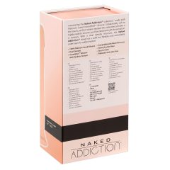 Naked Addiction 8 - tapadótalpas, élethű dildó (20cm)