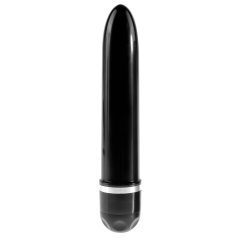   King Cock 6 Stiffy - vízálló, élethű vibrátor (15cm) - natúr