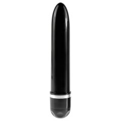   King Cock 6 Stiffy - vízálló, élethű vibrátor (15cm) - natúr