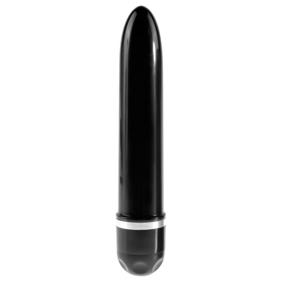 King Cock 6 Stiffy - vízálló, élethű vibrátor (15cm) - natúr