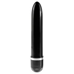   King Cock 7 Stiffy - vízálló, élethű vibrátor (18cm) - natúr