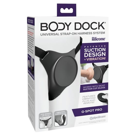 Body Dock G-pont Pro - akkus, rádiós felcsatolható alsó (fekete)