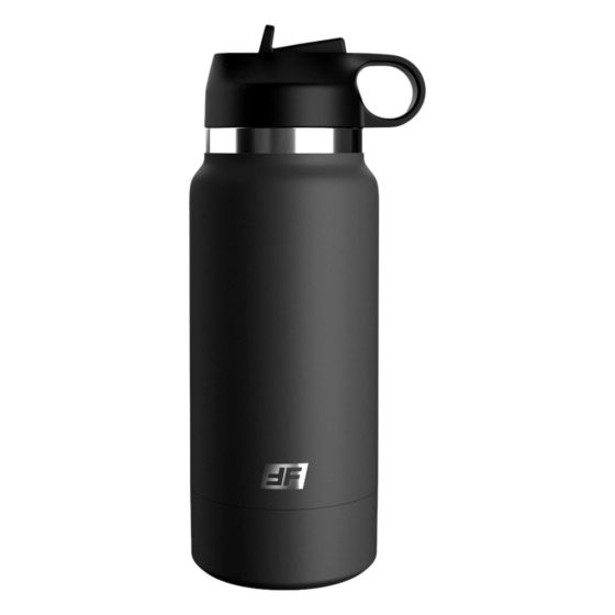 Fap Flask Thrill Seeker - maszturbátor kulacsban (fekete)