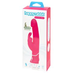   / Happyrabbit Dual Density - vízálló, csiklókaros vibrátor (pink)