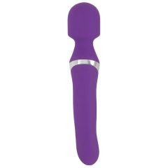 Javida Wand & Pearl - 2in1 masszírozó vibrátor (lila)