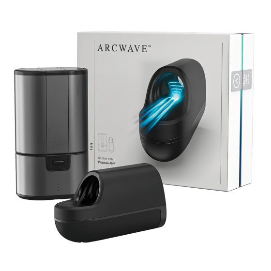 Arcwave Ion - léghullámos maszturbátor lló(fekete)