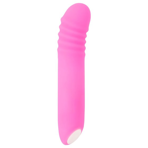 You2Toys - Flashing Mini Vibe - akkus, világító vibrátor (pink)