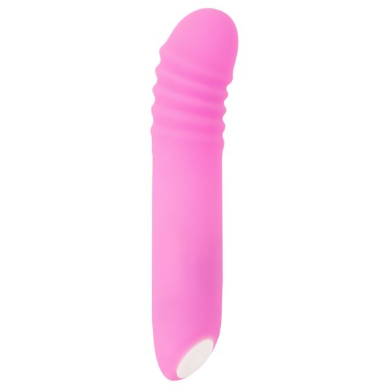 You2Toys - Flashing Mini Vibe - akkus, világító vibrátor (pink)