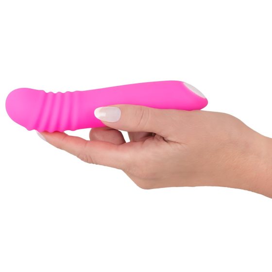 You2Toys - Flashing Mini Vibe - akkus, világító vibrátor (pink)