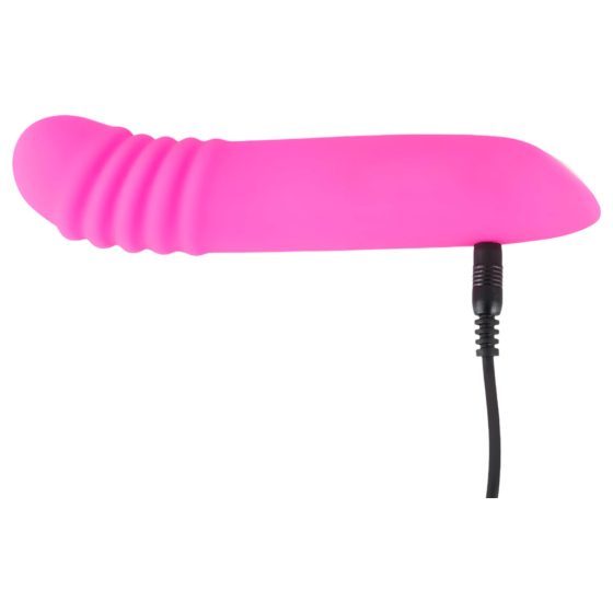 You2Toys - Flashing Mini Vibe - akkus, világító vibrátor (pink)