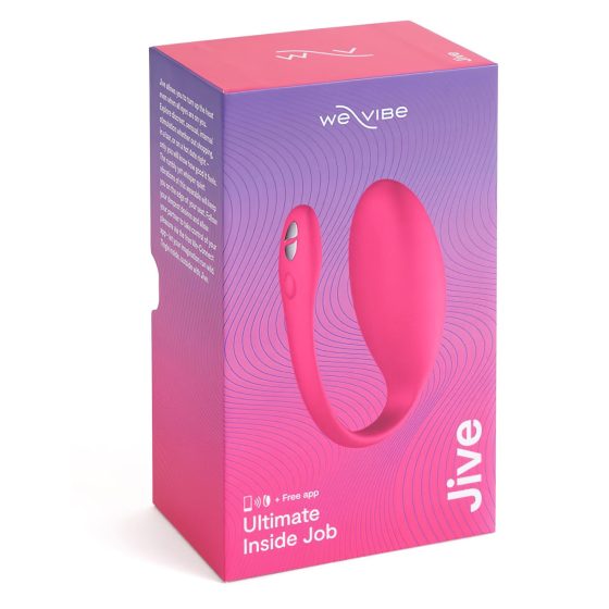 We-Vibe Jive - akkus, okos vibrotojás (pink)