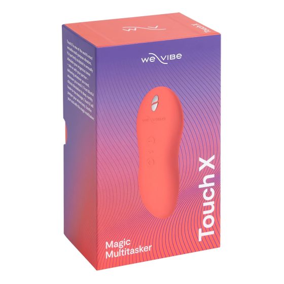 We-Vibe Touch X - akkus, vízálló csiklóvibrátor (korall)