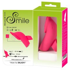 SMILE Licking - léghullámos-nyelves ujjvibrátor (pink)