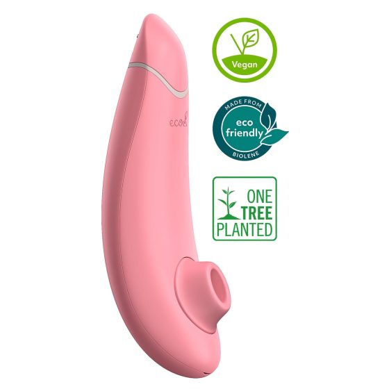 / Womanizer Premium Eco - akkus léghullámos csiklóizgató (pink)