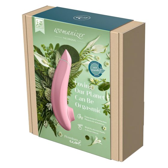 / Womanizer Premium Eco - akkus léghullámos csiklóizgató (pink)