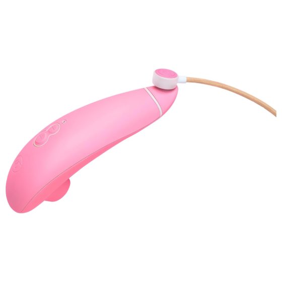 / Womanizer Premium Eco - akkus léghullámos csiklóizgató (pink)