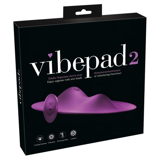 VibePad 2 - nyaló párna vibrátor (lila)