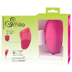   SMILE Thumping Touch - akkus, pulzáló csiklóvibrátor (pink)