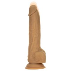   Naked Addiction Thrusting 9 - rádiós, lökő vibrátor - sötét (23cm)