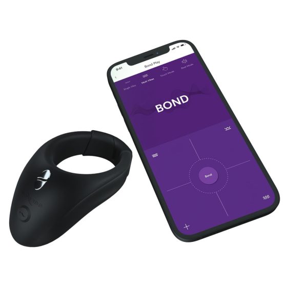 We-Vibe Bond - okos vibrációs péniszgyűrű (fekete)