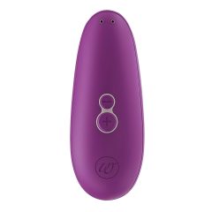 Womanizer Starlet 3 - léghullámos csiklóizgató (lila)