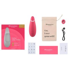   Womanizer Premium 2 - akkus, vízálló csiklóizgató (pink)