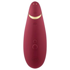   Womanizer Premium 2 - akkus, léghullámos csiklóizgató (piros)