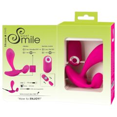 SMILE RC - akkus, rádiós G-pont vibrátor (pink)