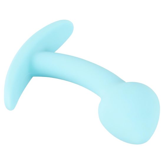 Cuties Mini Butt Plug - szilikon anál dildó - kék (2,6cm)