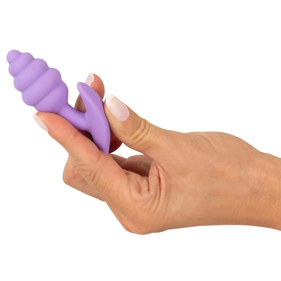 Cuties Mini Butt Plug - szilikon anál plug - lila (2,8cm)